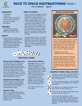 Load image into Gallery viewer, Race-To-Space Board Game For Kids And Families - Explore Mars While Playing - 2-4 Players - Kids Ages 8+