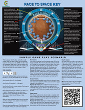 Load image into Gallery viewer, Race-To-Space Board Game For Kids And Families - Explore Mars While Playing - 2-4 Players - Kids Ages 8+