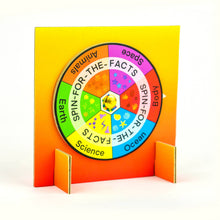 Load image into Gallery viewer, Spin-For-The-Facts - Card Game For Children And Familes - Learn Facts And Explore Endangered Animals - Kids Ages 4+