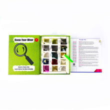 Load image into Gallery viewer, Know-Your-Wear - Fabric Learning Kit - Sensory And Montessori Toys - Kids Ages 4+