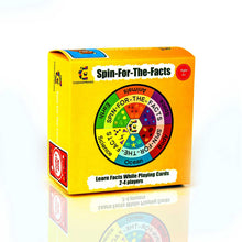 Load image into Gallery viewer, Spin-For-The-Facts - Card Game For Children And Familes - Learn Facts And Explore Endangered Animals - Kids Ages 4+