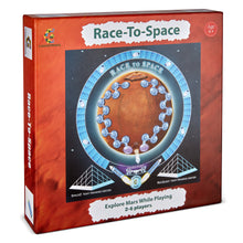Load image into Gallery viewer, Race-To-Space Board Game For Kids And Families - Explore Mars While Playing - 2-4 Players - Kids Ages 8+