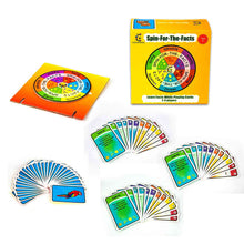 Load image into Gallery viewer, Spin-For-The-Facts - Card Game For Children And Familes - Learn Facts And Explore Endangered Animals - Kids Ages 4+