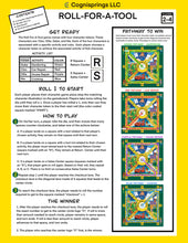 Load image into Gallery viewer, Roll-For-A-Tool - Board Game For Kids And Familes - Learn Tools - 2-4 Players - For Kids Ages 4+
