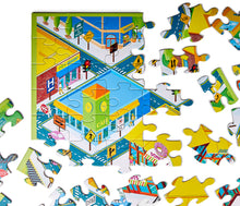 Load image into Gallery viewer, Road Sign Puzzle - 64 Piece Jigsaw Puzzle - Explore Road Signs - Kids Ages PreK- Grade 5