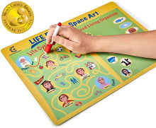 Load image into Gallery viewer, LESA Write And Wipe Activity Kit (MOM's Choice Award Gold Honoree) - Kids Ages PreK - Grade 5