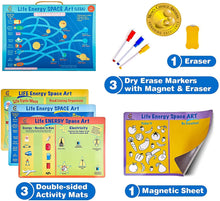 Load image into Gallery viewer, LESA Write And Wipe Activity Kit (MOM's Choice Award Gold Honoree) - Kids Ages PreK - Grade 5