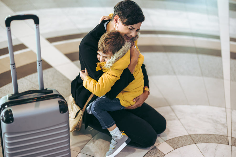 Tips to Prepare Your Kids for When You’re Traveling Without Them