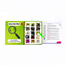 Load image into Gallery viewer, Know-Your-Wear - Fabric Learning Kit - Sensory And Montessori Toys - Kids Ages 4+
